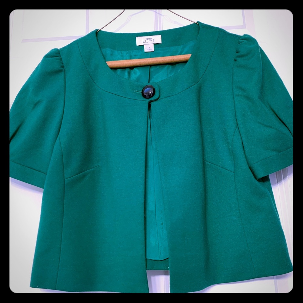 Green jacket short